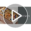 Wood Bamboo Storage Bin Container, Drawer Organizer Crate Boxes for Kitchen Pantry Cabinet, Shelf, Island or Countertop, Holds Snacks, Spices, or Drinks, Echo Collection, 4 Pack, Natural/Tan - view 7
