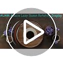 9" Acacia Wood Lazy Susan Organizer Kitchen Turntable for Cabinet Pantry Table Organization,2 Pack - view 7