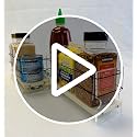 Large Pullout Sliding Spice Rack Organizer - 2 Individual 1 Tier Drawers - Premium Rolling Seasoning Holder/Caddy for Hidden Pantry Storage - Made in USA (6.9''W x 5.0" H x 10.6''D) - view 7