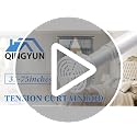 Tension Curtain Rod 31-76 In Spring Adjustable Tension Rods No Drill White - view 7