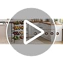 25.2" W Kitchen Storage Cart, 4-Tier Snack Cart with Wheels - view 7