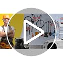 2 Pack Garage Hooks Heavy Duty Storage Organizer Wall Mount Power and Garden Tool Hangers, for Hanging Ladders, Ropes, Hose, Bulk Items - view 7