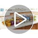 4 Clear Pantry Organizer Bins for Kitchen Drawer, Refrigerator - view 7