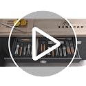 Silverware Organizer - Expandable Large Kitchen Drawer Organizer - view 7