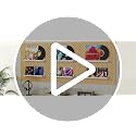 2 Tier Reusable Clear Acrylic Magnetic Book Shelf for Whiteboard - view 7