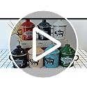 Bacon Grease Container with Strainer-15OZ Enamel Saver, Dishwasher Safe - view 7