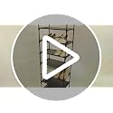 10 Tier Tall Shoe Rack, Non-Woven Fabrics Narrow Shoe Shelf - view 7