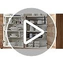 Under Shelf Basket 2 Pack, Cabinet Storage Organizer, 13.4" White - view 7