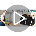Wearable Cleaning Caddy Bag, Cleaning Supplies Organizer, Black - view 7
