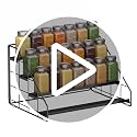 Spice Rack Organizer for Cabinet, 4 Tiered Spice Rack Organizer - view 7