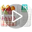 Pantry Organizers Storage, Clear Storage Organizer Bins 12 PACK - view 7