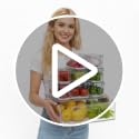 Clear Fridge Bins with Drain Trays - BPA-Free PET, Stackable(6 Pack) - view 7