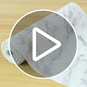Shelf Liner Non Adhesive for Kitchen Cabinets 16 Inch Wide X 20 Ft Cabinet Liners Non-Slip Washable Drawer Liners Waterproof Marble Printed Cupboard Mat for Shelving Closet Fridge Bathroom - view 7