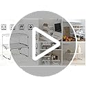 Kitchen Shelves Cabinet Organizer, Stackable Freezer Rack, Cupboard Box Organizer, Shelf Riser, Usable Storage Rack for Spice, Fridge Shelf Riser, (12x11 inch), Pack of 2 - view 7