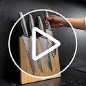 Magnetic Knife Block Without Knives - Magnetic Knife Holder for Safe, Clean & Tidy Knife Storage - Bamboo Knife Rack Magnetic Stand for Cooking Utensils & More - Elegant Magnetic Knife Rack - view 7