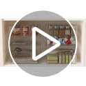 8 Pack Stackable Drawer Organizers, Deep Clear Bins in 2 Sizes - view 7