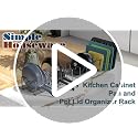 Cabinet Bakeware Organizer Rack Holder, 2 Pack, Bronze - view 7